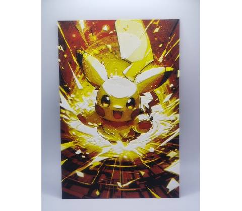 Pikachu na stenu