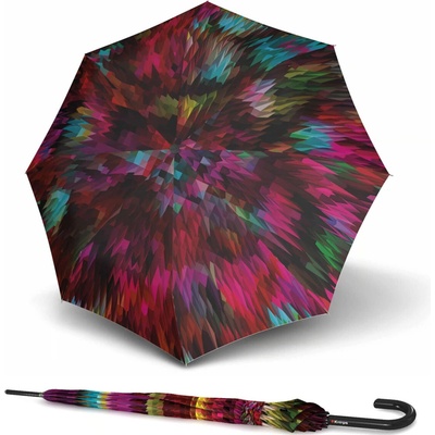 Knirps T.760 Peacock Red elegantný hoľový vystreľovací dáždnik