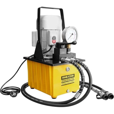 GENBORX Elektrická hydraulická pumpa s tlakoměrem HHB-630B
