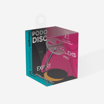 Staleks Pododisc Expert PDLSET-20 na pedikúru predĺžený M