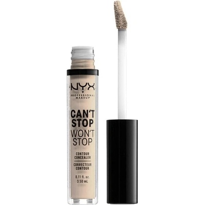 NYX Professional make-up Can't Stop Won't Stop Tekutý korektor 02 Alabaster 3,5 ml