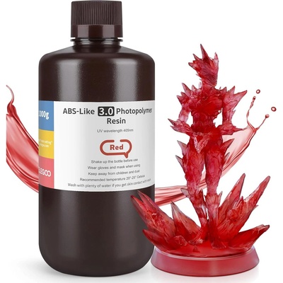 Elegoo ABS-like Resin V3.0 1KG, Red (50.103.0152)