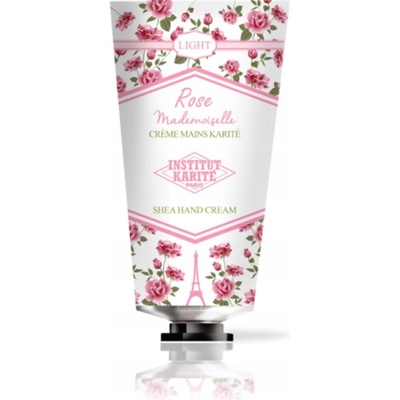 Institut Karite Light Hand Cream Rose Mademoiselle krém na ruky 75 ml