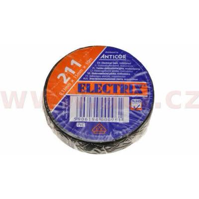 ACI Páska izolační PVC 15 mm x 10 m černá