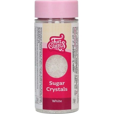 FunCakes Cukrové krystalky bílé 80g
