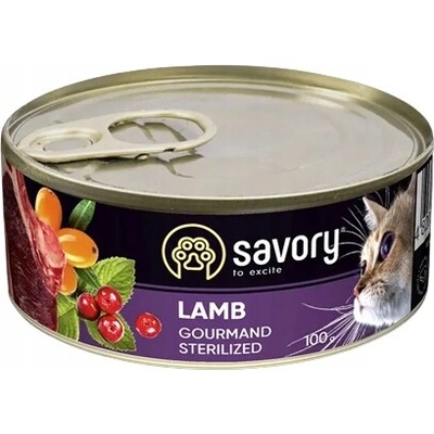 Savory Sterilised paštéta jahňacia 100 g
