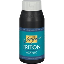 Akrylová barva TRITON SOLO GOYA 750 ml černá