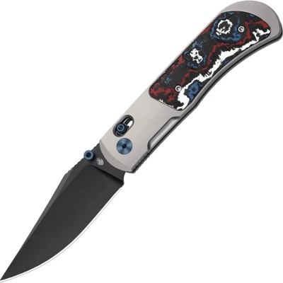 Kizer Tycho S45VN Titanium & Fat Carbon