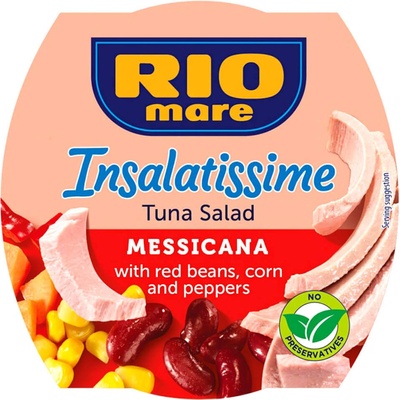 Rio Mare Insalatissime salát tuňákový Messicana hotové jídlo 160 g
