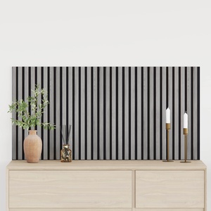 vidaXL Стенни панели 2 бр. 60, 5 x 60 см Сиво (42046448)