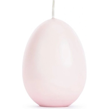 PartyDeco Vejce světle růžová 10 cm