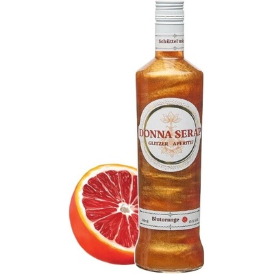 Donna Serap Glitzer Aperitif Blutorange 15% 0,7 l (holá láhev)