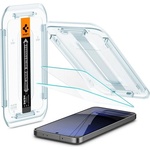Spigen Samsung S24 FE SPIGEN EZ FIT HD екранен протектор стъкло 2бр 2.5D, 9H + рамка, TRANSFER AGL08729 (AGL08729)