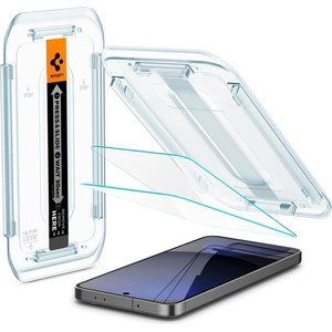 Spigen Samsung S24 FE SPIGEN EZ FIT HD екранен протектор стъкло 2бр 2.5D, 9H + рамка, TRANSFER AGL08729 (AGL08729)