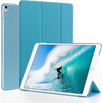 Gigapack IPAD 10.2 (2021 г. ) / 10.2 (2020 г. ) / 10.2 (2019 г. ) GIGAPACK Tok Стоящ, с кожен ефект Active FLIP, държач за настолен компютър, светлосин GP-71565 (GP-71565)