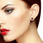 Talitha Дамски обеци „Shamballa Red