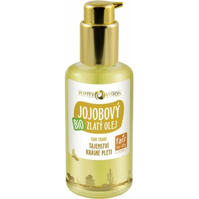 PURITY VISION Bio Zlatý jojobový olej – Fair Trade 100 ml