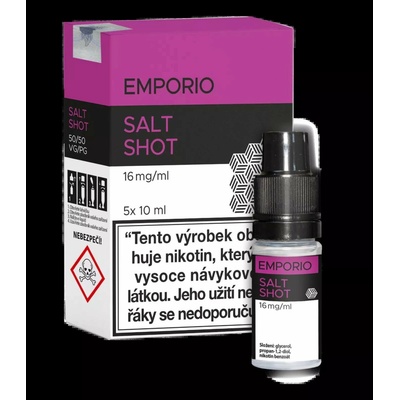 EMPORIO SALT SHOT PG50/VG50 20mg 5x10ml