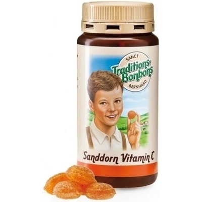 Sanct Bernhard Tradiční bonbóny rakytníkové s vitaminem C 170 g