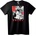 NOONEBRAND Тениска Naruto Болка - 3XL, Black