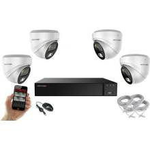 Monitorrs Security 4 kamerový set GTube 6214K4