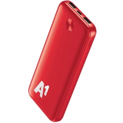 Ttec Power Bank 10 000mAh с кабел - ЧЕРВЕН -- RED
