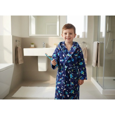 Wolf Z2392 Chlapecký župan tmavě modrý – Zboží Dáma