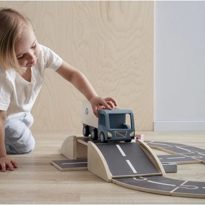 Kids Concept Popelářský vůz Aiden dřevěný