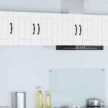 vidaXL Стенен шкаф LUCCA 2 pcs Бяло 30 x 31 x 40 см (884855)
