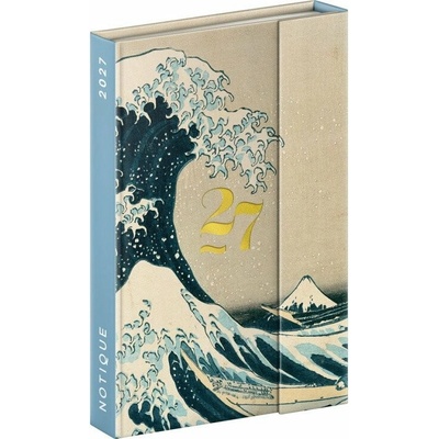 Katsushika Hokusai A6 Týdenní 2027