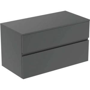 Ideal Standard Finesse - Шкафче за умивалник, 100x51x56 см, 2 чекмеджета, матов антрацит E3435Y2 (E3435Y2)