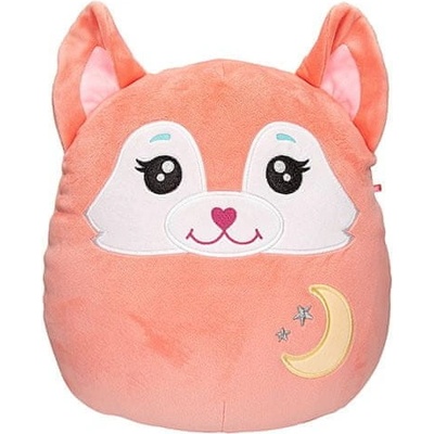 Ylvi Swoopies Mäkký vankúš Veľký Líštička s mesiačikom s GITD efektom 30 cm