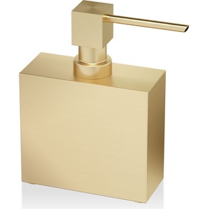 DECOR WALTHER Дозатор за сапун Corner тесен златен мат (0824982)