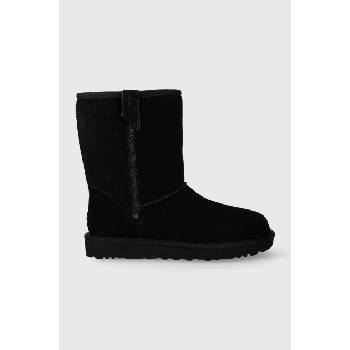 Ugg Велурени апрески UGG Classic Short Bailey Zip в черно 1144043 (1144043.BLK)