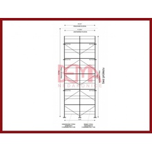 Comipont Kostka lešení 45,9 m²