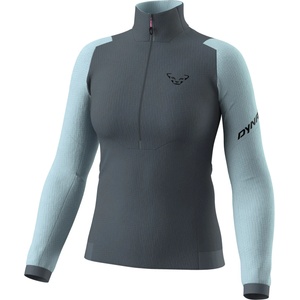 DYNAFIT Дамски поларен пуловер Dynafit Women's Blacklight Thermal 1/2 Zip Fleece jumper - Cloud Blue - размер XL (105-7015-0315)