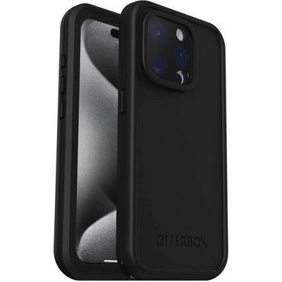 OtterBox Fre MagSafe Case - ударо и водоустойчив кейс с MagSafe за iPhone 15 Pro Max (черен)