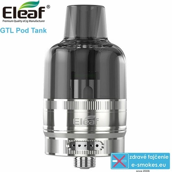 Eleaf GTL Pod Tank clearomizér Silver 4,5ml