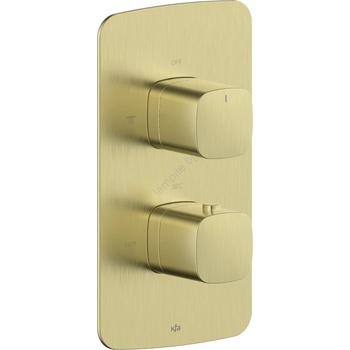 Armatura 5759-001-31 - Термостатичен душ смесител за вграден монтаж MALAGA в златисто покритие (KF0290)