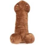 SHOTS TOYS Shots Плюшен пенис тъмен 100 см (P23686)