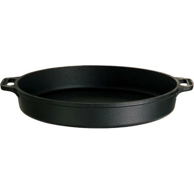 ALLGRILL Litinová pánev 50 cm / 8 cm, Gastro PROFI, 2 uši PWI, 4502