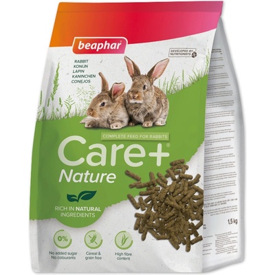 Beaphar BEAPHAR-Care+ Rabbit 1, 5 кг - храна от категория „Супер Премиум за възрастни зайци