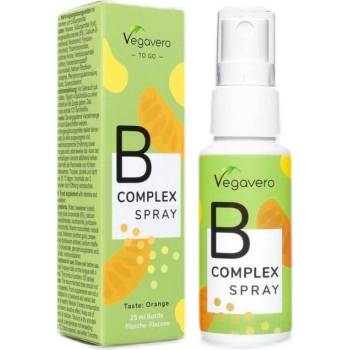Vegavero B Complex Spray | 100% Vegan [25 мл] Портокал