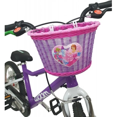 Point dětský košík na řídítka fialový