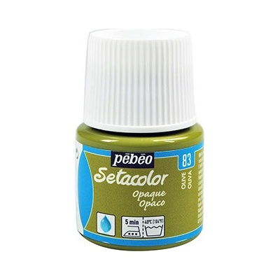 Farby na textil Pebeo Setacolor Opaque 45 ml Olive
