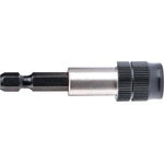 Fortum държач за битове, 1/4", 60 мм; CV. Fix-Clip за бързо освобождаване, магнитен, в блистер