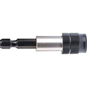 Fortum държач за битове, 1/4", 60 мм; CV. Fix-Clip за бързо освобождаване, магнитен, в блистер