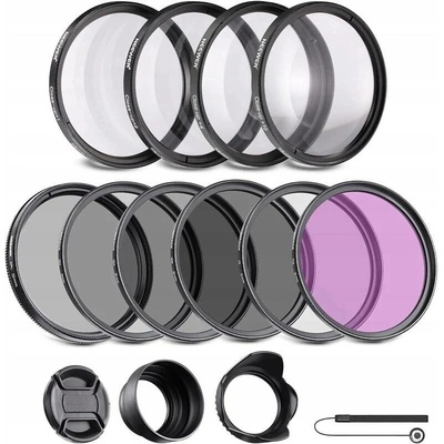 Neewer makro sada objektivů s 82mm závitem pro filtr
