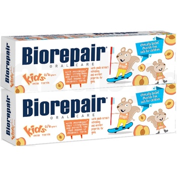 BioRepair Kids Peach 0-6 detská zubná pasta 50 ml