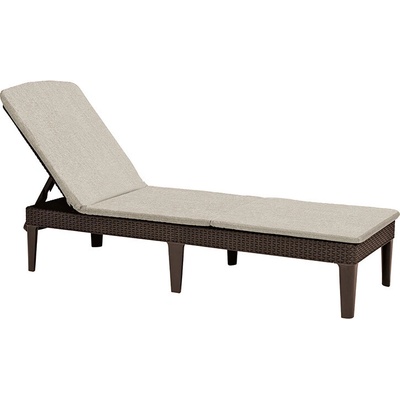 Keter Jaipur s polstrom hneda